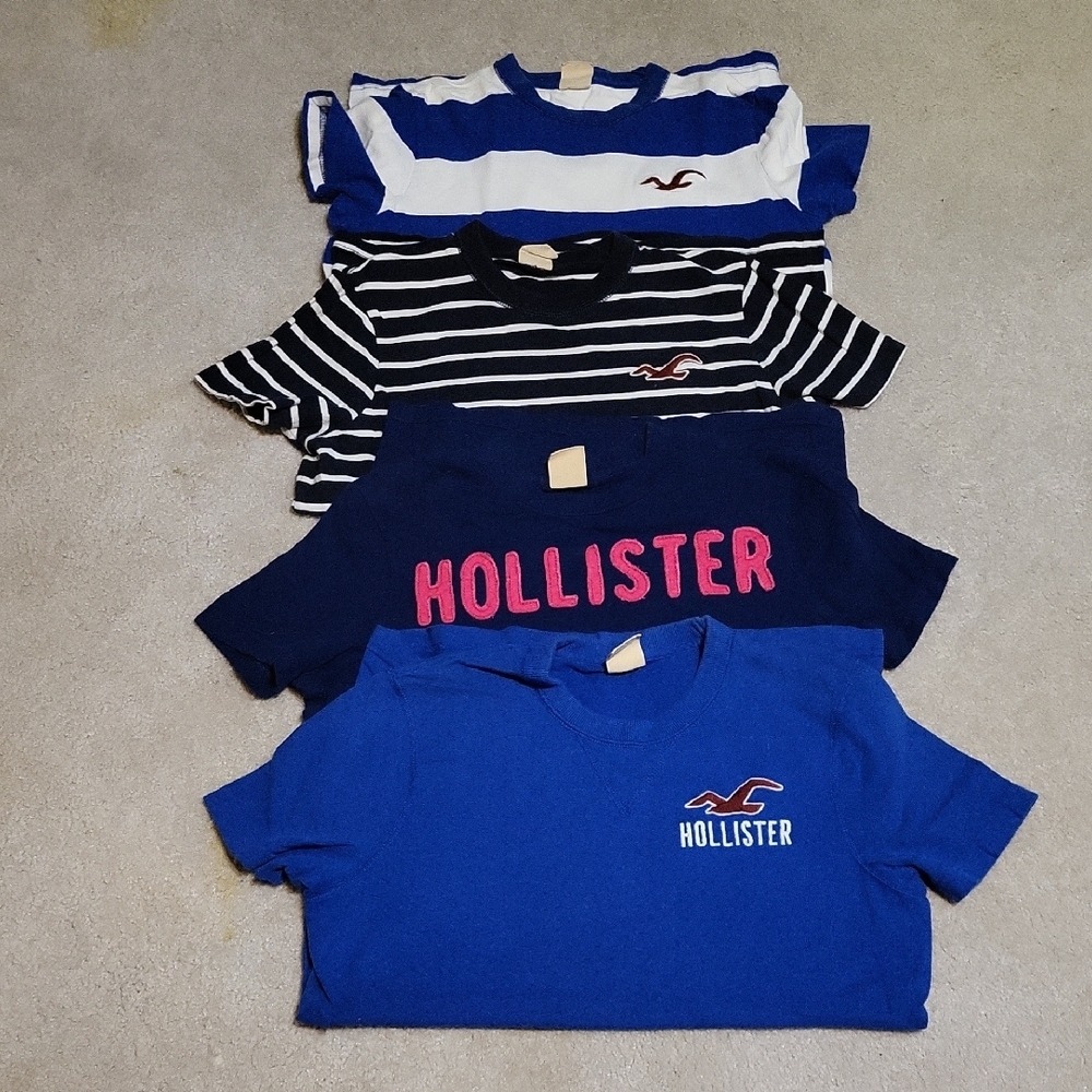 Hollister  Short Sleeve Tees Casual Collection Size S   Price Is For All 4